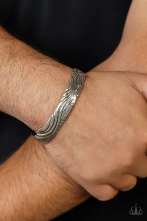 Tidal Trek - Silver Men's Bracelet