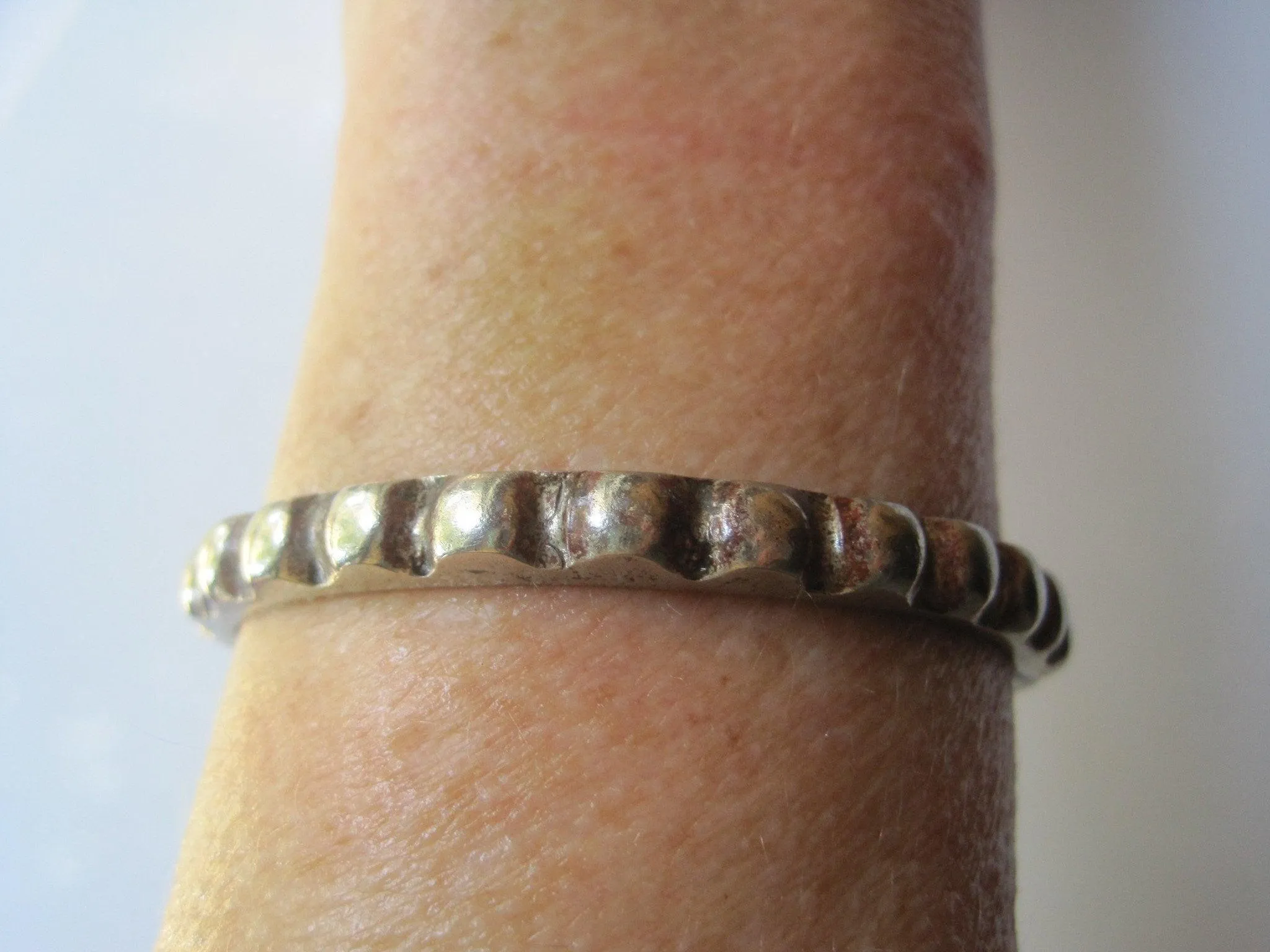 Vintage Bedouin Saudi Cuff with Bosses