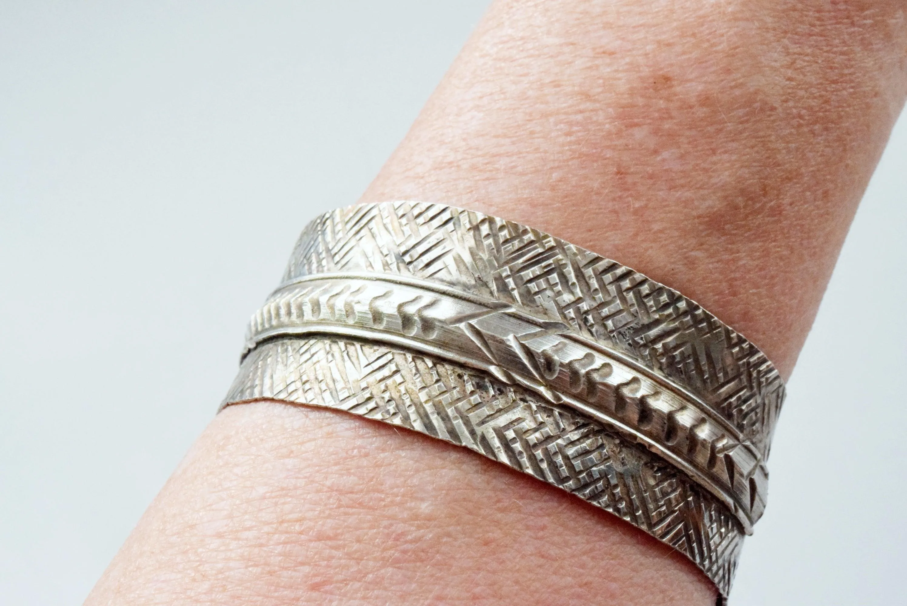 Vintage Silver Berber Bracelet from Tunisia
