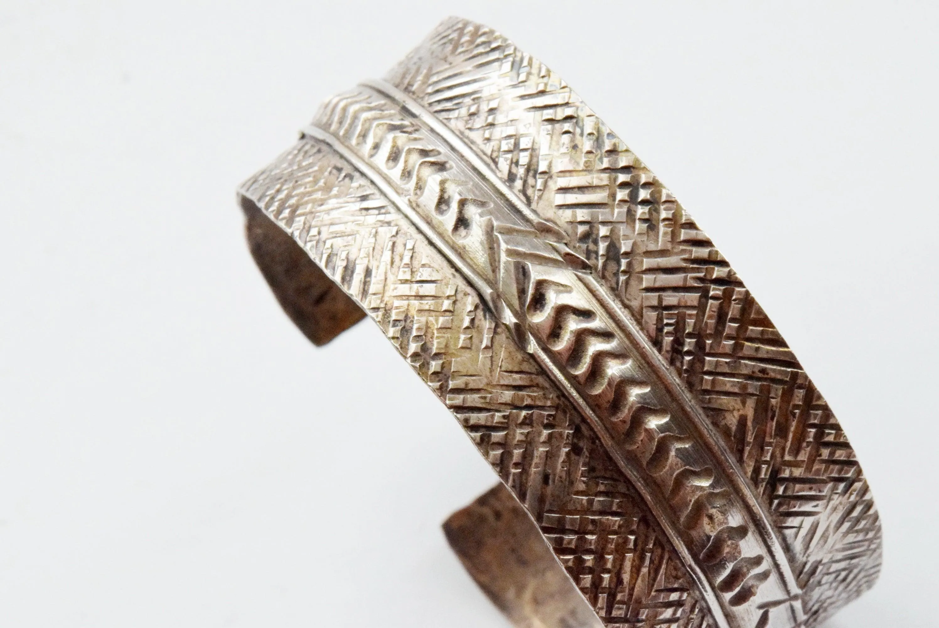 Vintage Silver Berber Bracelet from Tunisia