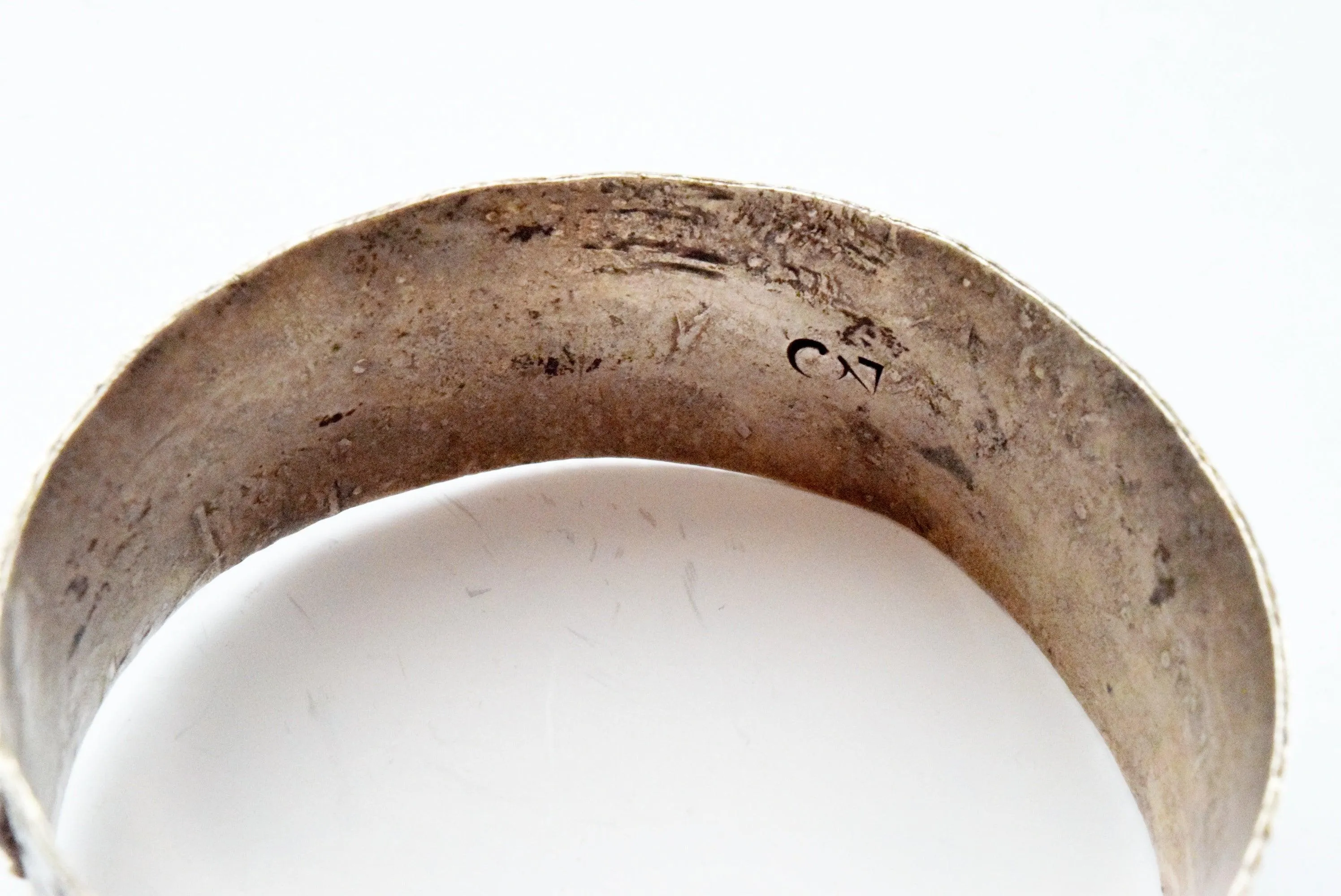 Vintage Silver Berber Bracelet from Tunisia