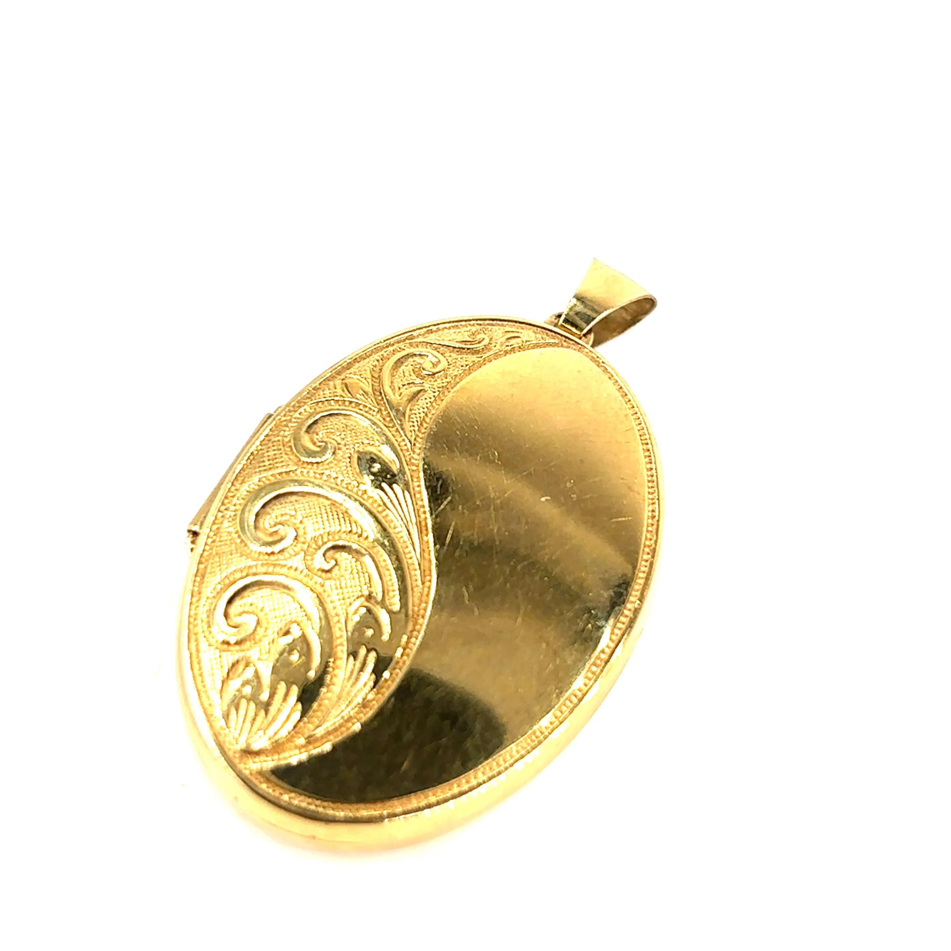 Women’s 9ct Yellow Gold Locket - Medium 6.6g