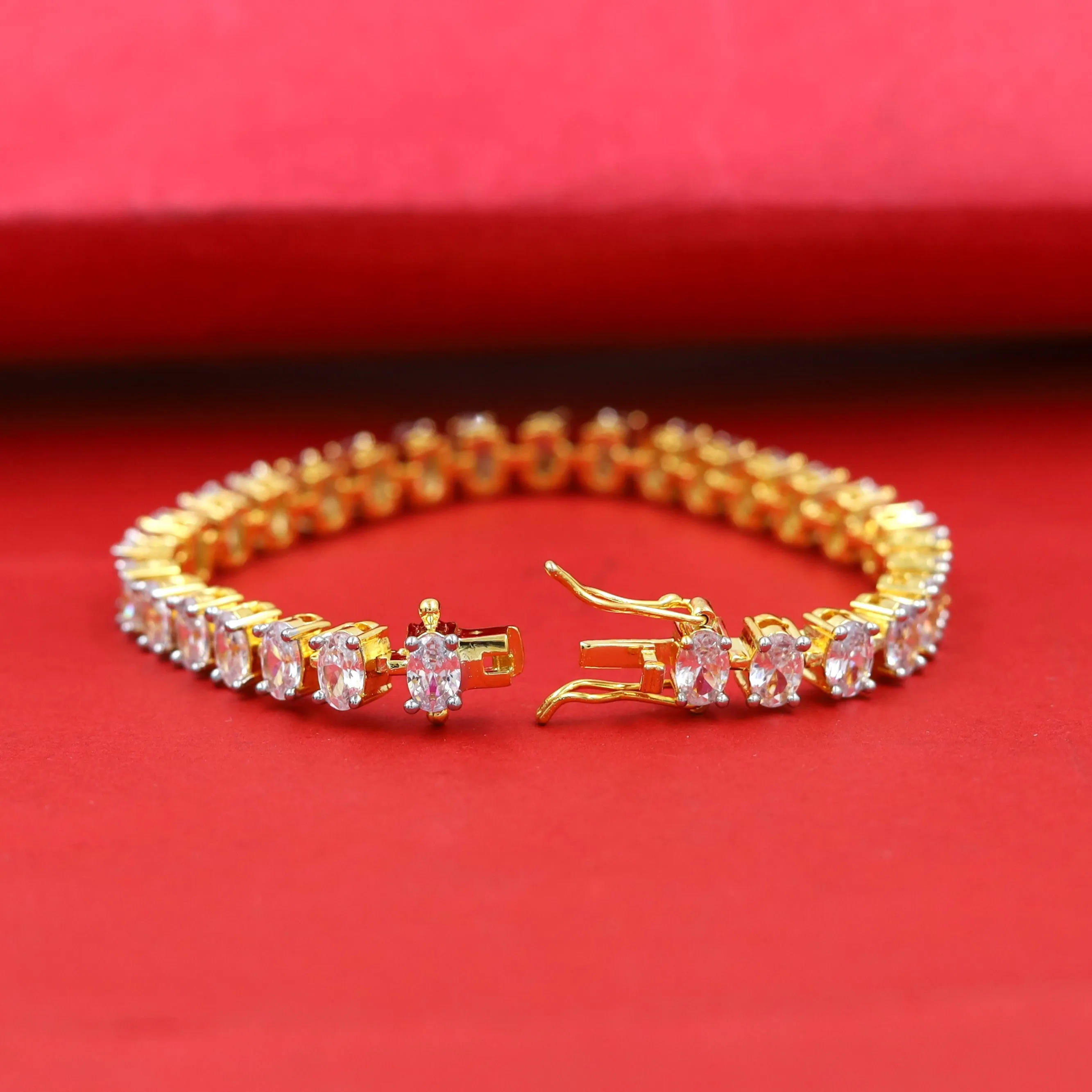 Zircon/AD Tennis Bracelet 16928-08